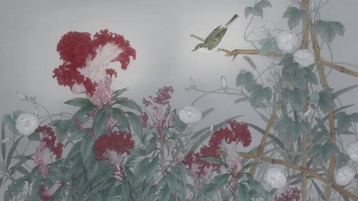Exhibition of Chinese painting works by Mr. Li from the teaching team